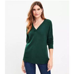 LOFT | Oversized V-Neck Sweater